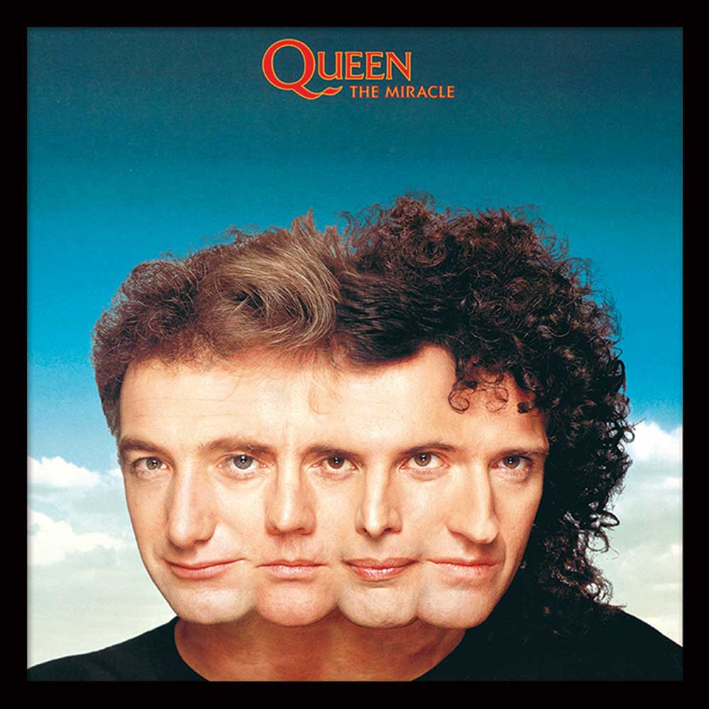 QUEEN クイーン (初来日50周年 ) - THE MIRACLE (アルバム・シリーズ額) / インテリア額 - PGS